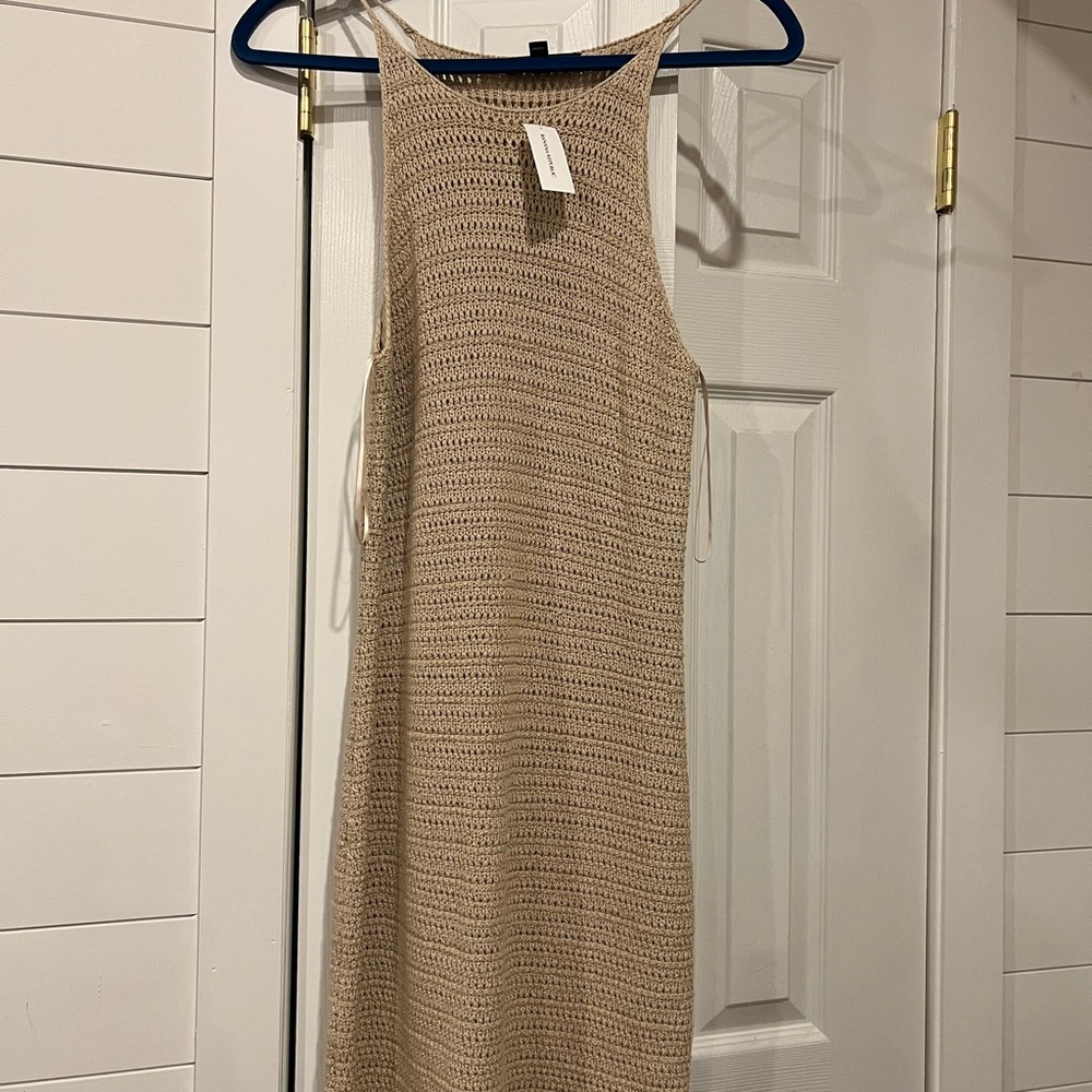 Banana Republic Beige Mini Dress